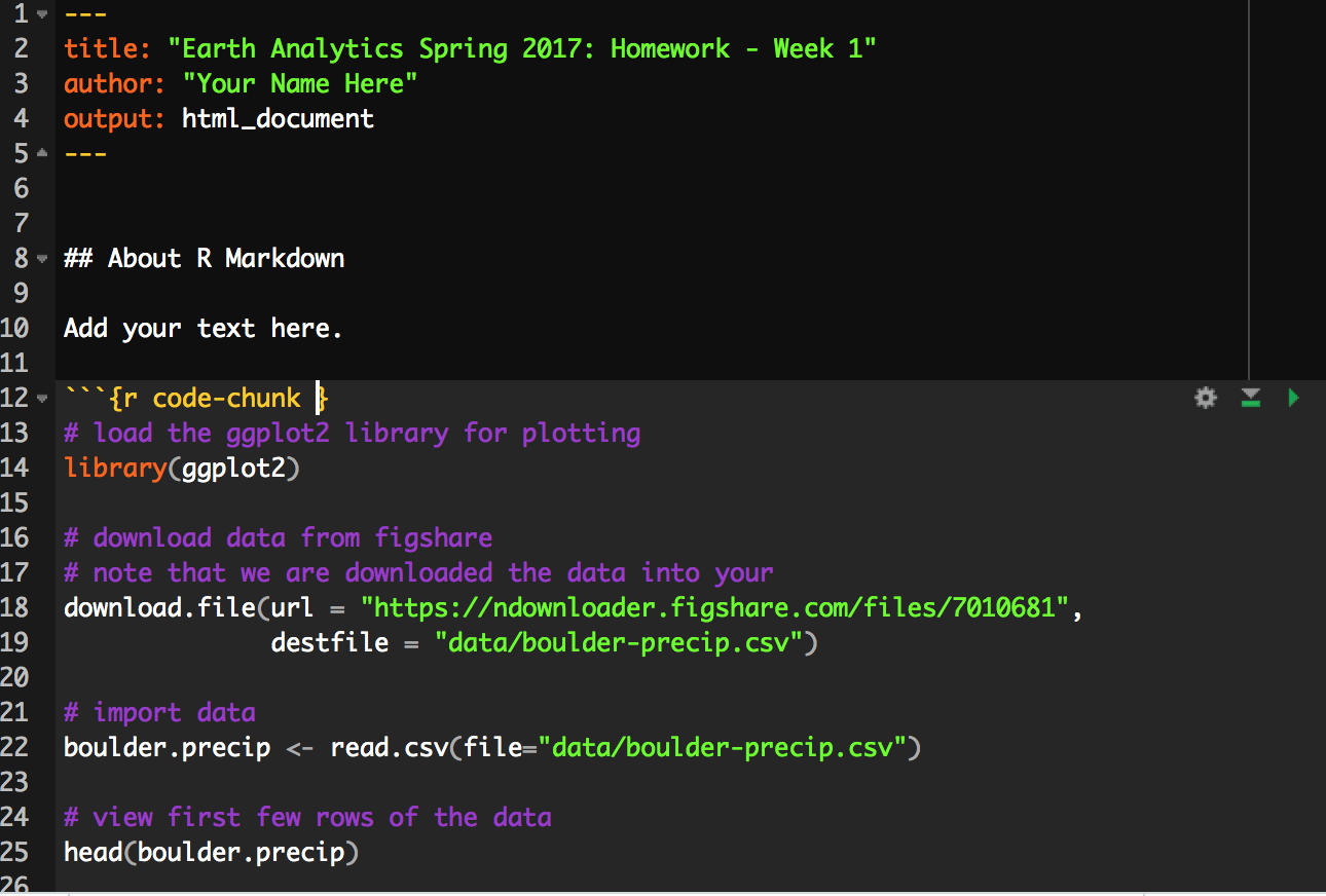 document-your-science-using-r-markdown-and-r-earth-data-science