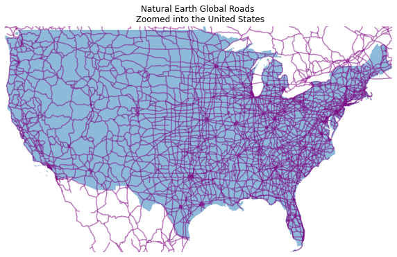 Customize Map Extents in Python: GIS in Python | Earth Data Science ...